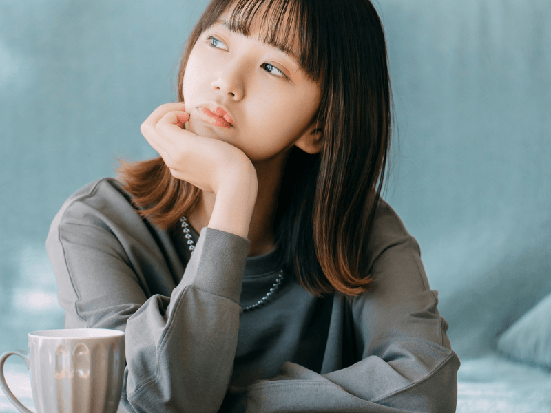 無気力な女性